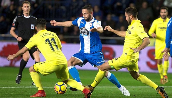 El Deportivo saca la cabeza y llena de dudas al Villarreal | 1-1
