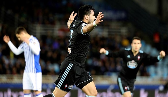 El Celta pincha en la herida de la Real Sociedad y toma Anoeta | 1-2