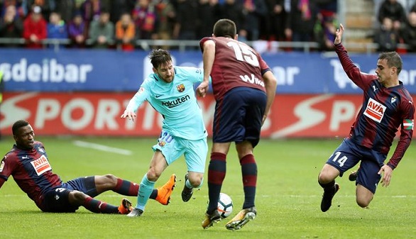 El Barcelona aprueba con apuros ante el Eibar el ensayo antes de Londres | 0-2