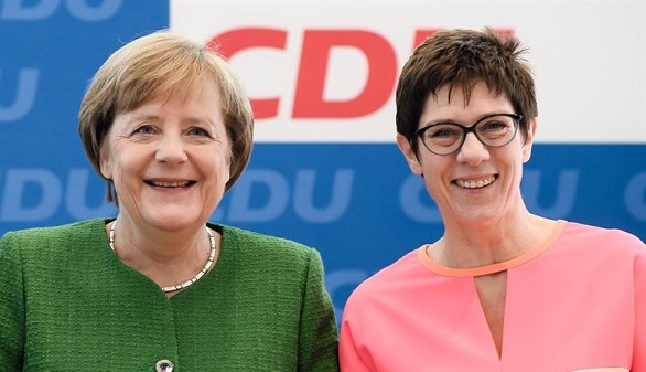 Así es Kramp-Karrenbauer, la sucesora elegida por Angela Merkel