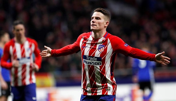 Europa League. Un gol de Gameiro tramita el pase a cuartos del Atlético ante el Copenhague | 1-0