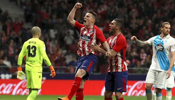 Al Atlético le basta un penalti para tumbar al Deportivo | 1-0