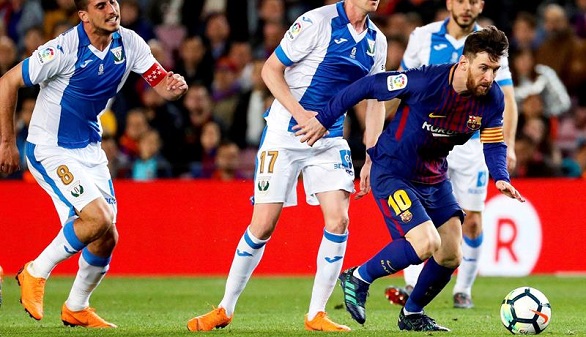 Messi cumple ante el Leganés para que el Barcelona sea más líder | 3-1