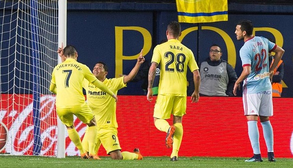 El Villarreal golea al Celta en un duelo por la Europa League | 4-1