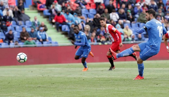 El Getafe llega a Europa al sobrevivir al Girona | 1-1