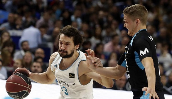 ACB. El Real Madrid lidera y Llull da el susto en su regreso a la liga