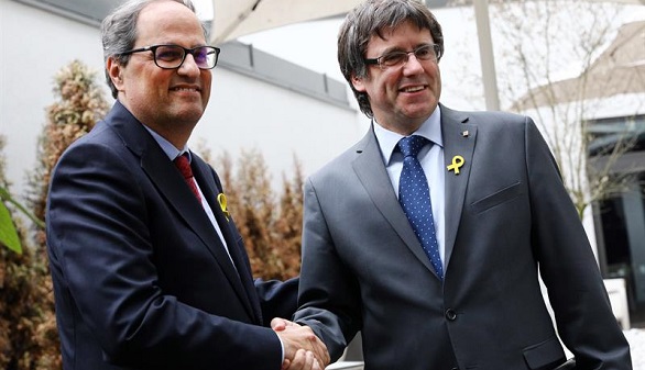Torra pide fecha y hora a Rajoy para levantar el 155 y el control financiero