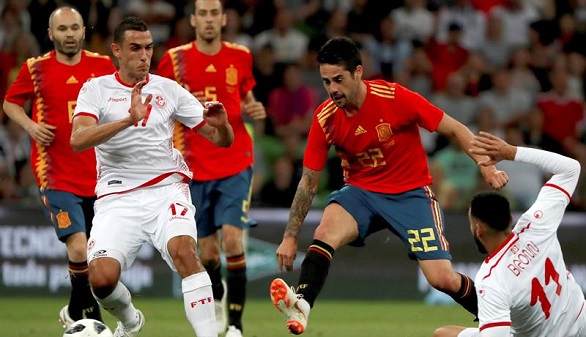 Túnez obliga a Lopetegui a pensar qué España quiere | 0-1