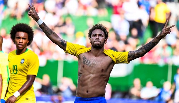 Neymar asombra en su regreso y Brasil asusta de cara al Mundial | 0-3