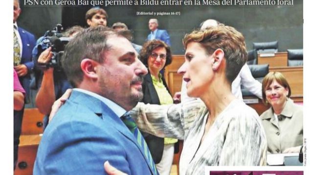El País sigue criticando a Vox mientras Sánchez pacta con Otegi