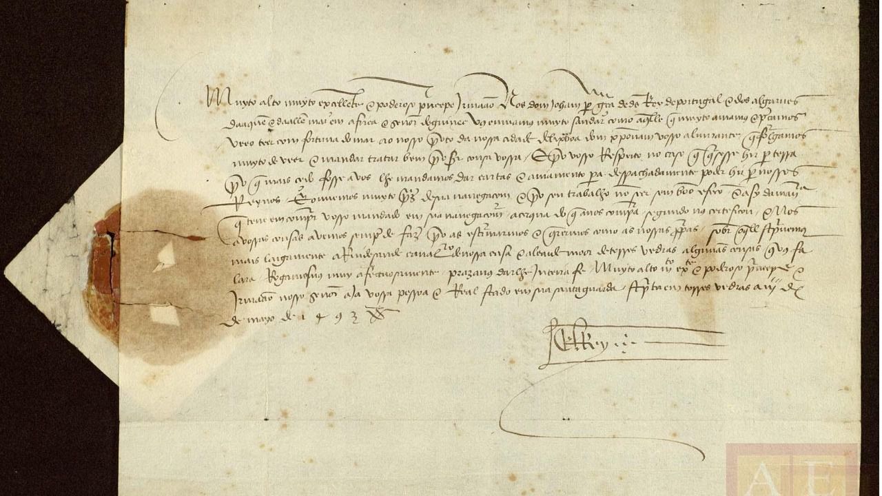 Hallada una carta inédita que informa por primera vez de la vuelta de Colón de América