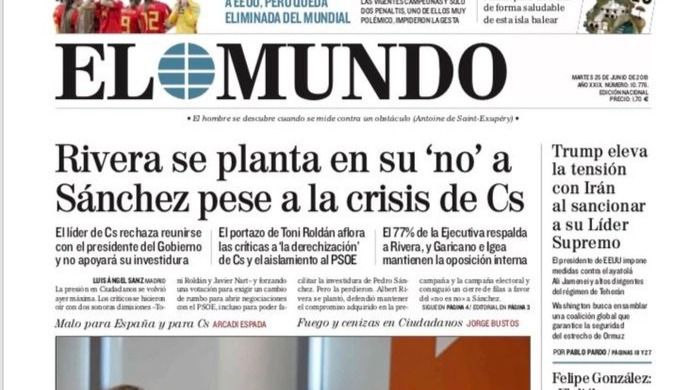 Avalancha de críticas a Rivera por la deriva de Cs