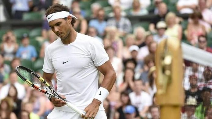 Wimbledon. Nadal, molesto con la norma que le hará partir por debajo de Federer