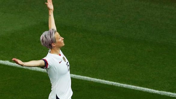 Rapinoe guía a Estados unidos a las semifinales frente a una desconocida Francia
