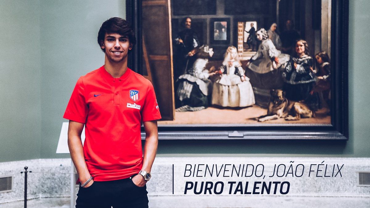 El Atlético ficha a la joven promesa lusa Joao Félix por 126 millones de euros
