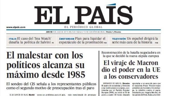 Sánchez arrasaría, pero para El País no es noticia