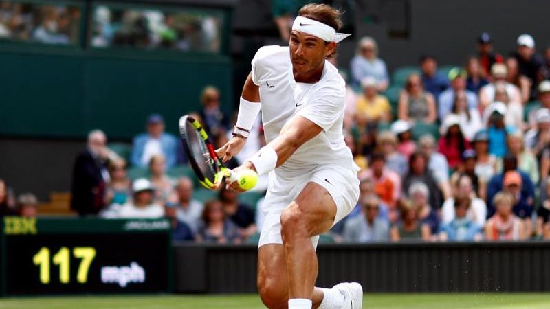 Wimbledon. Rafa Nadal pasa por encima de Sousa para llegar a cuartos