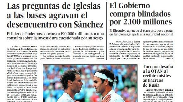 Las portadas de los periódicos del sábado 13 de julio