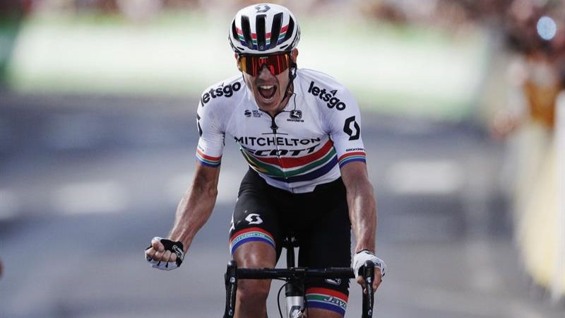 Tour. Daryl Impey recoge el botín de la larga fuga del día