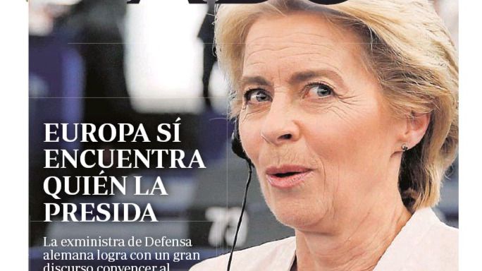 Von der Leyen superstar