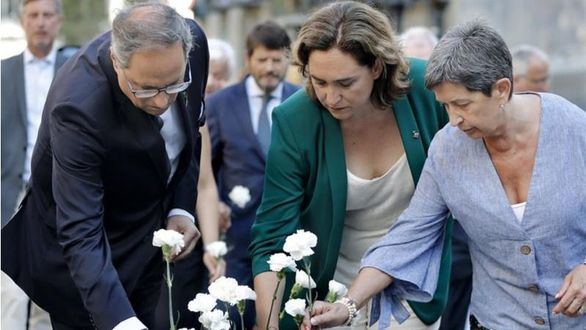 Los separatistas alimentan la teoría de la conspiración en el aniversario del 17-A