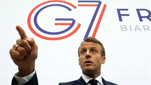 Reunión sorpresa: Irán irrumpe en el G7 invitado por Macron