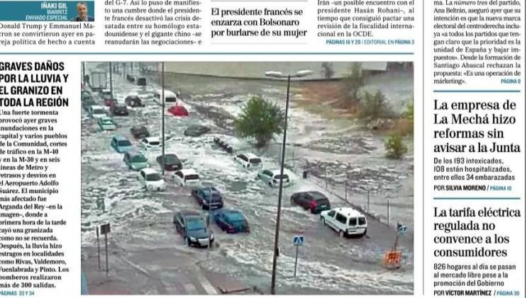 Las portadas de los periódicos del martes 27 de agosto