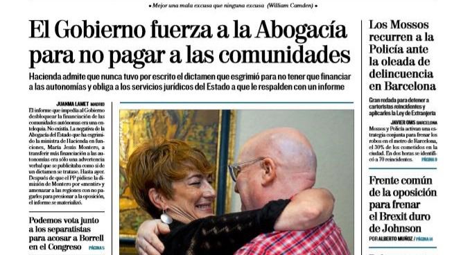 Las portadas de los periódicos del miércoles 28 de agosto