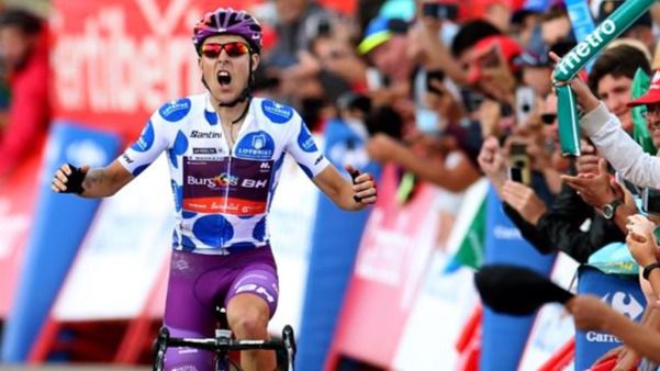 La Vuelta. Ángel Madrazo gana en Javalambre y 'Supermán' López es nuevo líder