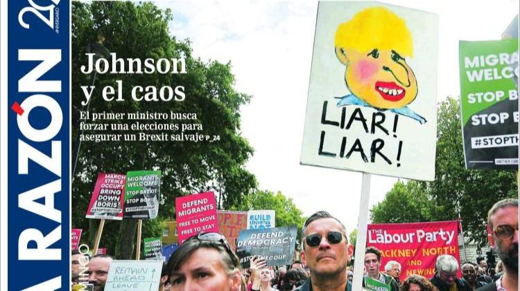 Las portadas de los periódicos de hoy, domingo 8 de septiembre