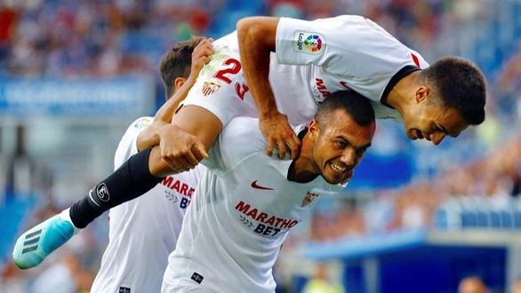 El Sevilla toma Mendizorroza por la mínima para acceder al liderato | 0-1