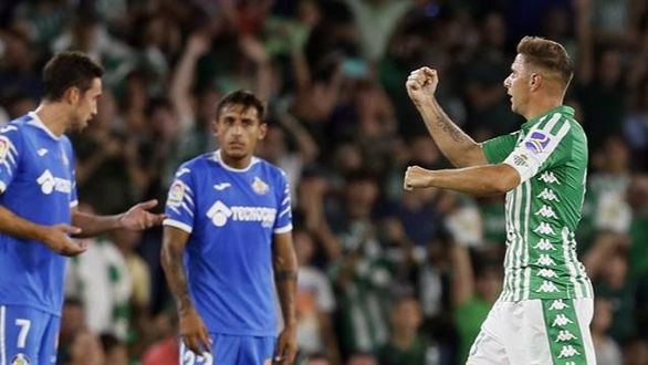 El Getafe se queda sin su primera victoria por obra del Betis | 1-1