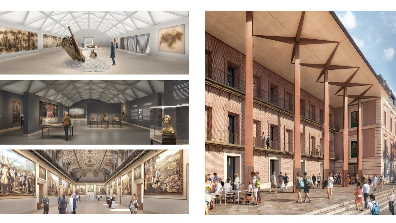 El Salón de Reinos abre sus puertas antes de su rehabilitación