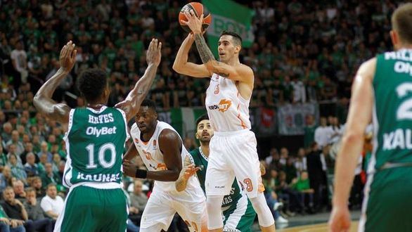 Euroliga. El Baskonia debuta ganando con solidez frente al Zalgiris | 58-70