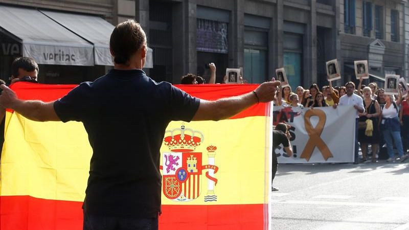La jornada de protestas contra la sentencia, en imágenes