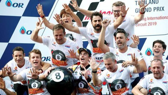 El campeón Marc Márquez no frena: "Es el momento de ir a por los otros títulos"