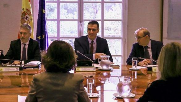 Sánchez vuelve a presidir el comité de seguimiento por los disturbios de Cataluña