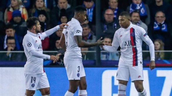 El PSG acribilla al Brujas y se distancia del Real Madrid | 0-5