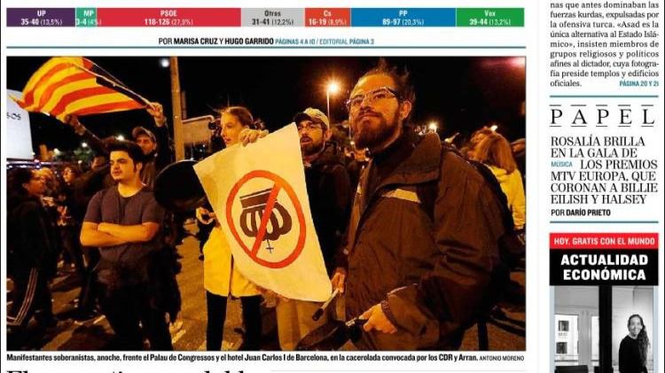 El País tampoco sabe cuántas naciones hay en España