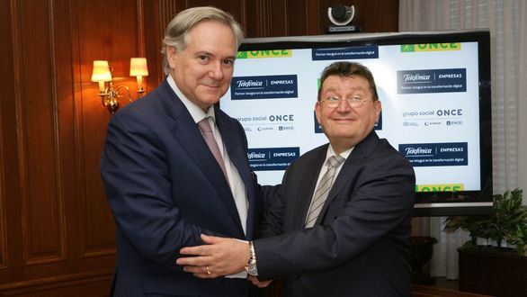 Telefónica y la ONCE se alían para facilitar el trabajo de casi 19.000 vendedores