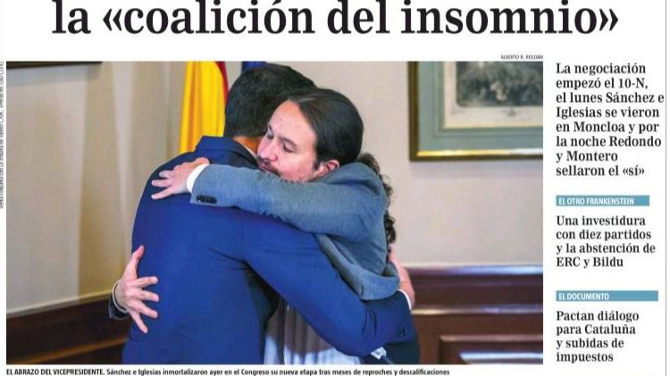 Los diarios reaccionan al pacto del abrazo