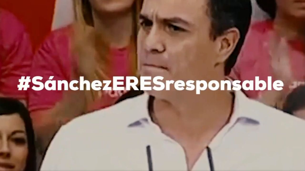El PP inicia una campaña para denunciar el silencio de Sánchez ante los ERE