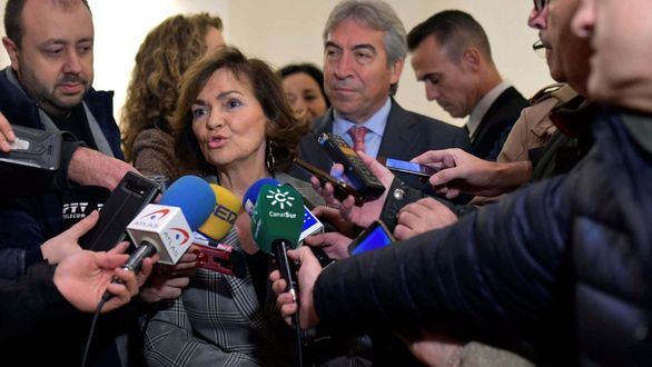 Calvo echa un capote a Chaves y Griñán: "La última palabra la tiene el Supremo"
