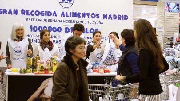 El reto de la 'Gran recogida': 20 toneladas de alimentos este fin de semana