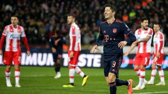 El Bayern también abrasa la cancha del Estrella Roja | 0-6