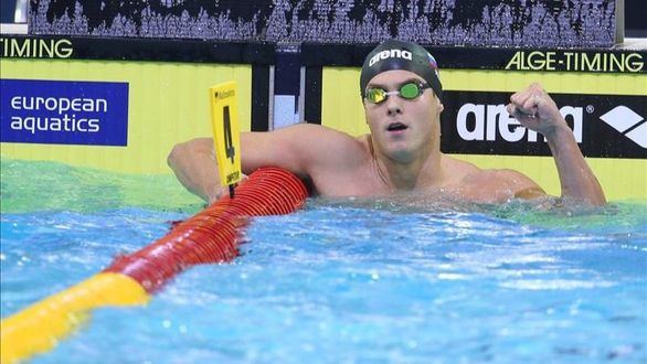 Europeos piscina corta. Rapsys brilla y Rusia sigue batiendo récords