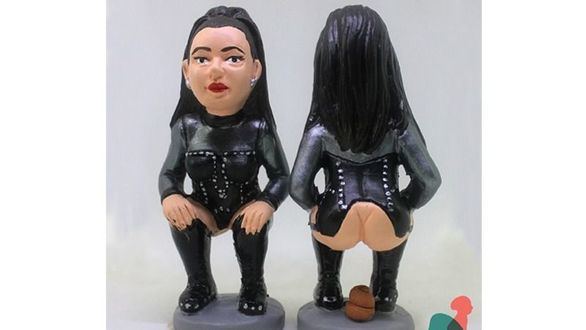 El caganer de Rosalía vuelve a estar a la venta en Barcelona tras agotarse