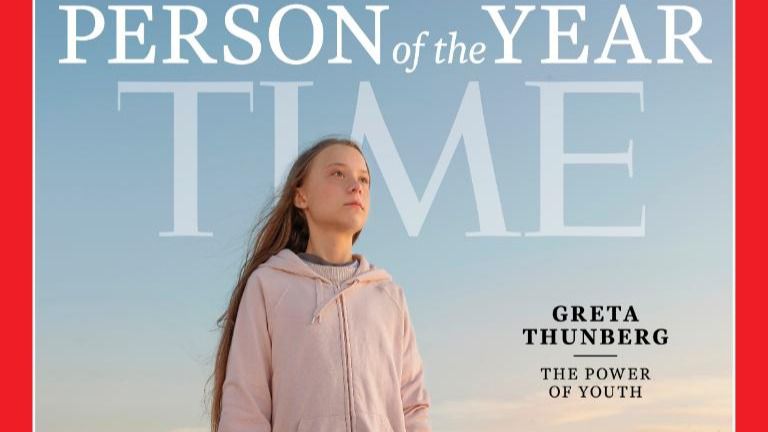 La revista Time nombra 'persona del año' a Greta Thunberg