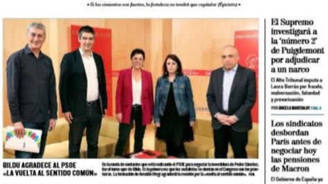 Portadas de los periódicos de este miércoles