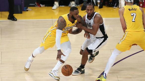 NBA. Kawhi Leonard y sus Clippers 'roban' la Navidad a Los Angeles Lakers